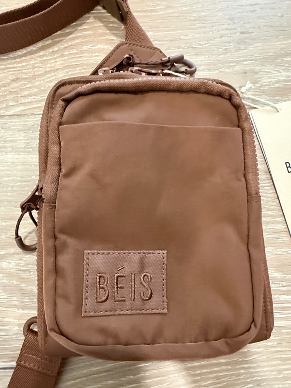 Beis Luggage Maple The Sling Crossbody Bag & The ID Wristlet Set NWT - Picture 3 of 13